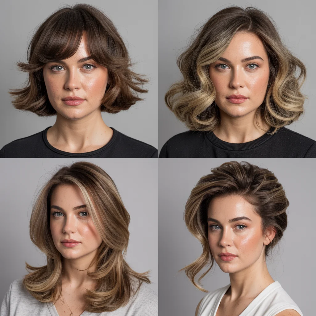 16 Best Hairstyles by Face Shape for Women | Flattering Haircuts 2025 3 Best hairstyles by face shape for women in 2025