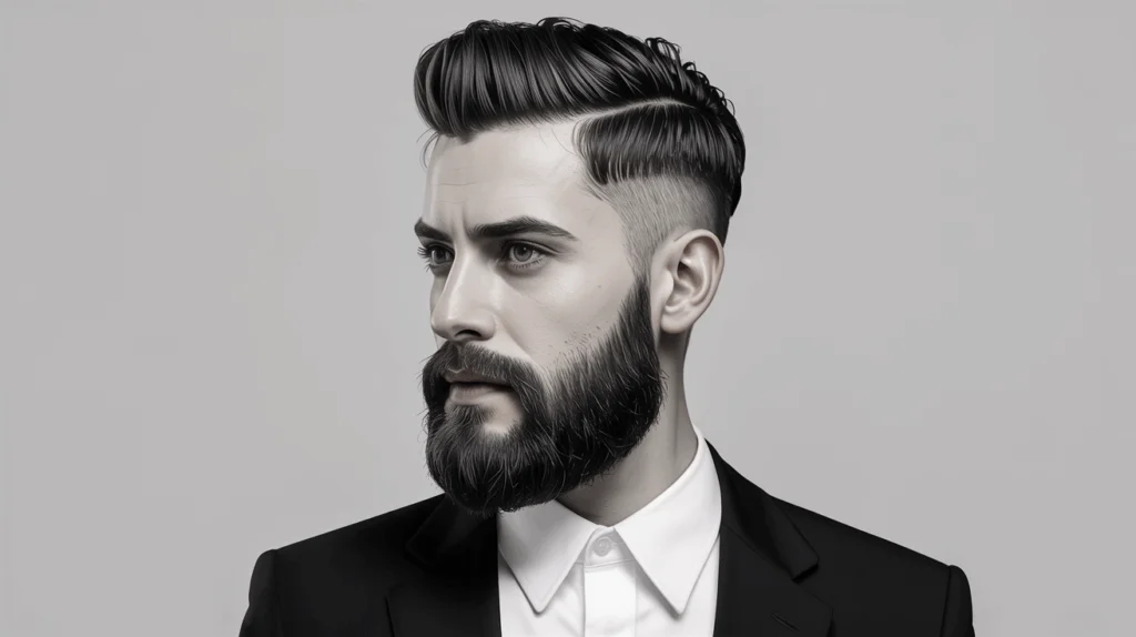 Best Boxed and Sculpted Beard Styles for Men | Sharp Grooming Trends 2025 6 Sculpted beard styles for men