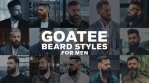 Classic goatee beard styles for men” or “Modern goatee beard style.