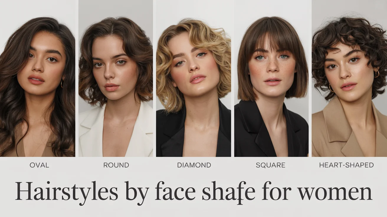 16 Best Hairstyles by Face Shape for Women | Flattering Haircuts 2025 1 Best hairstyles by face shape for women in 2025
